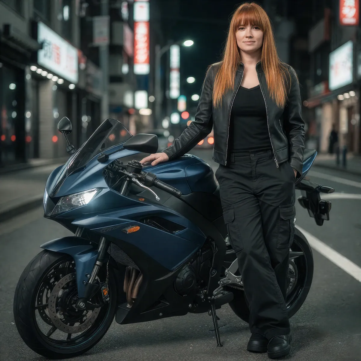 Hardgirl on the street